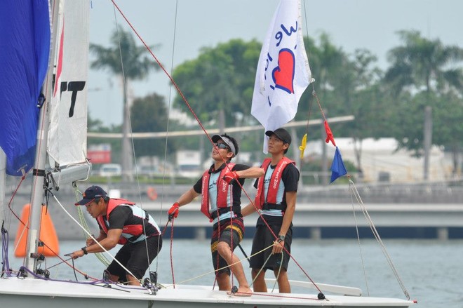 Russell Kan (SIN) qualified top of the round robins - Asia Pacific Student Cup 2012 © Christopher Lim